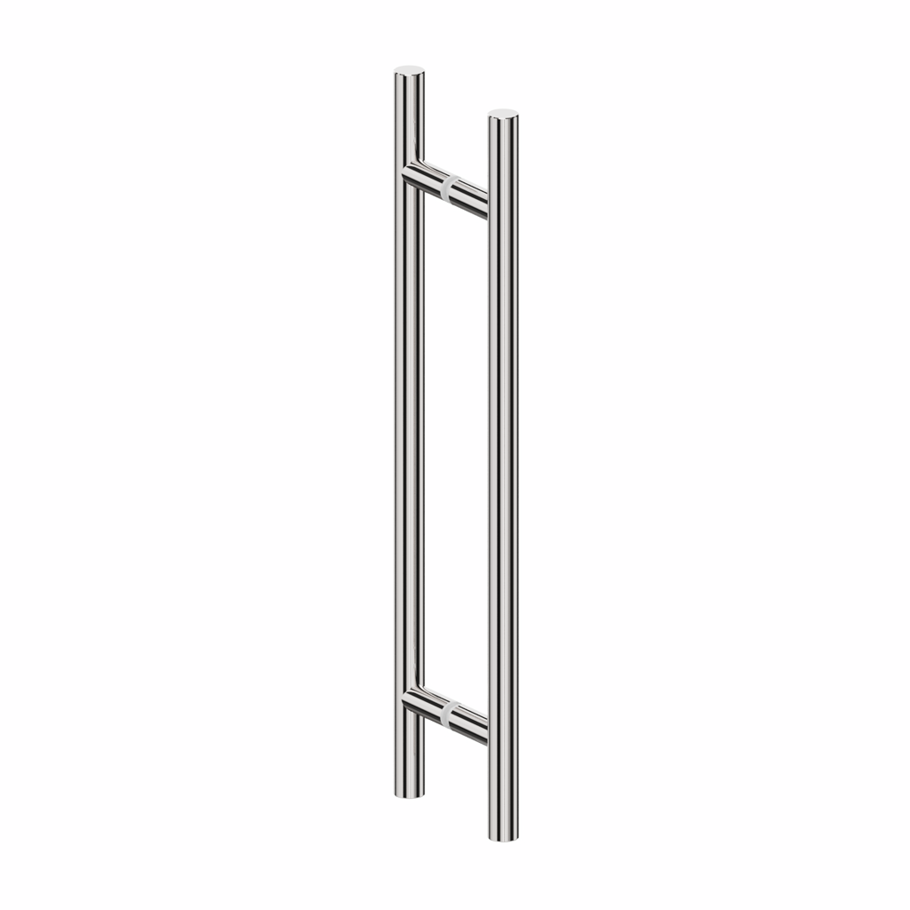 Straight pull handle, Ø 19 mm, chrome plated