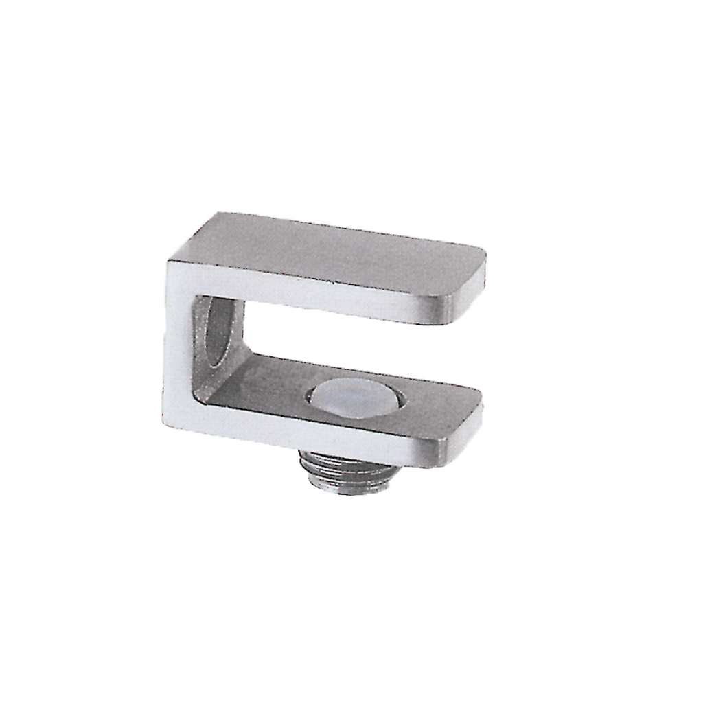 Glass shelf support 15 mm, chrome plated
