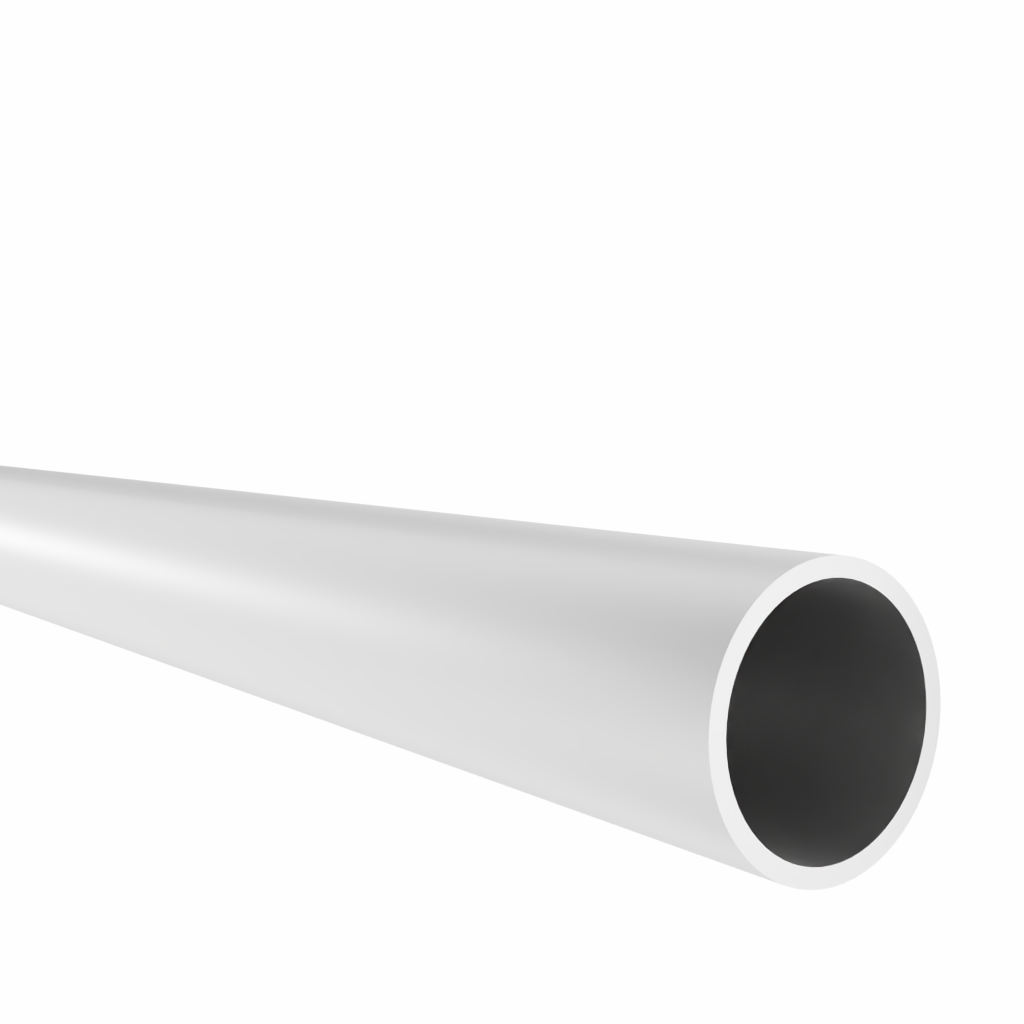 Round tube Ø 30x2 mm, anodized