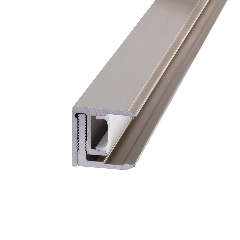 LED Profile adjustable, stainless steel optic