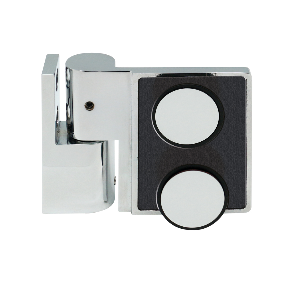 Lift- / Lowering shower hinge glass-wall 90°, right