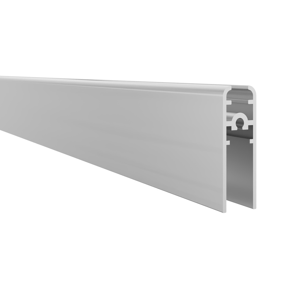 Miniroller horizontal frame profile