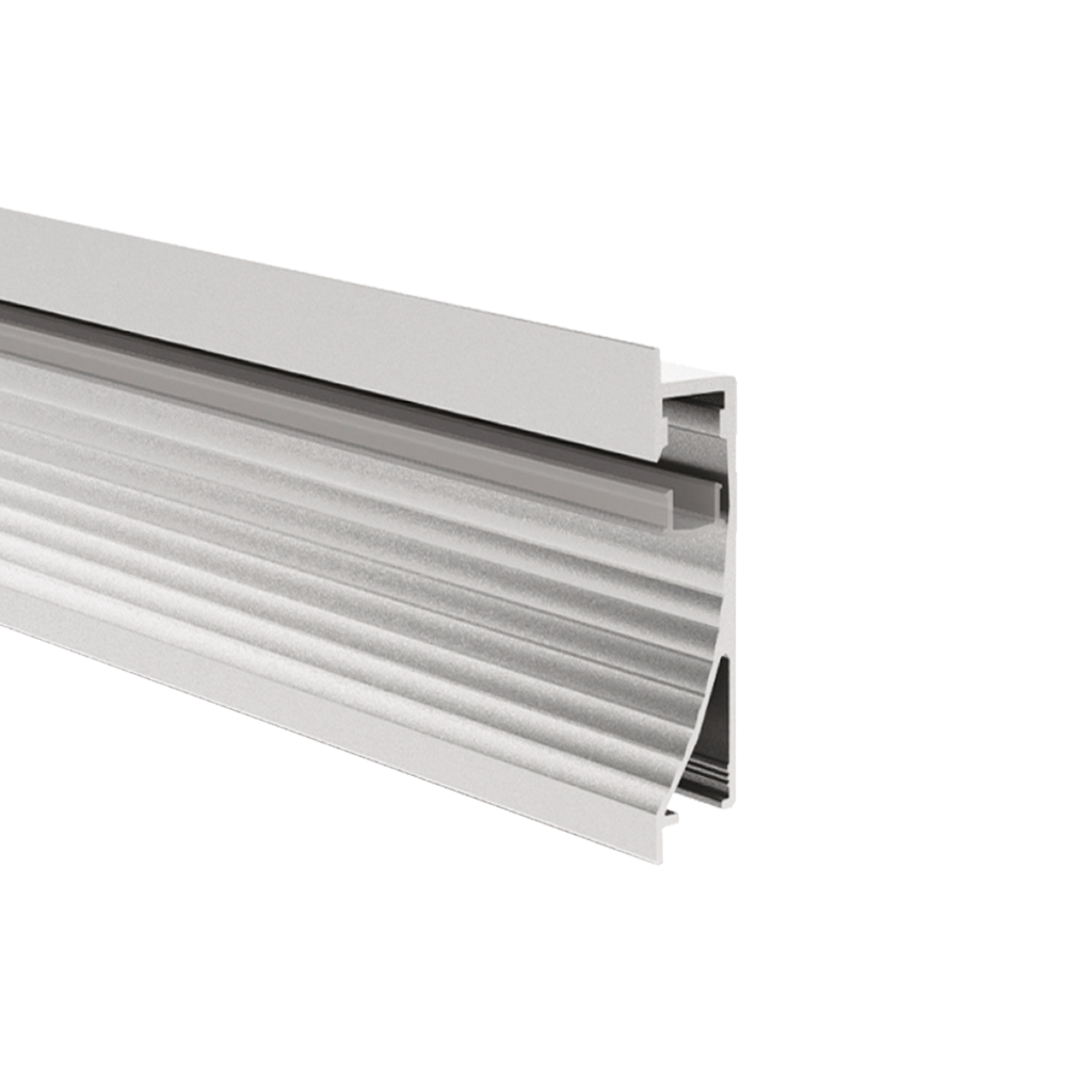 Drywall construction-LED-profile 16 x 70 mm, anodized