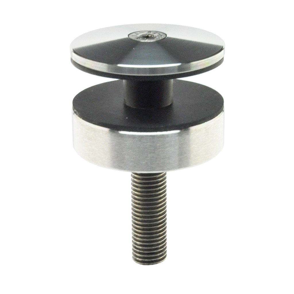 Point fitting, rigid, Ø 65 mm, with static, flat