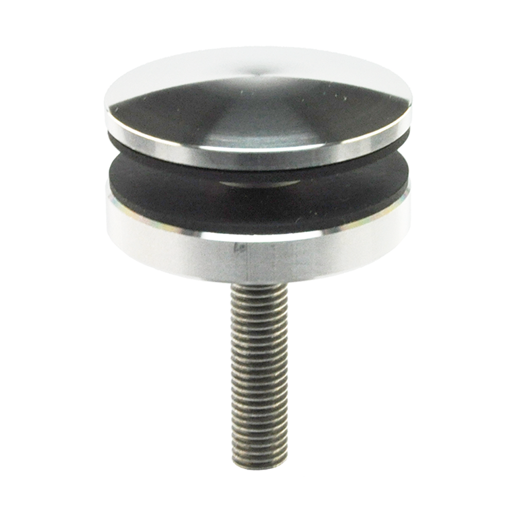 Point fitting, rigid, Ø 60 mm, domed cap
